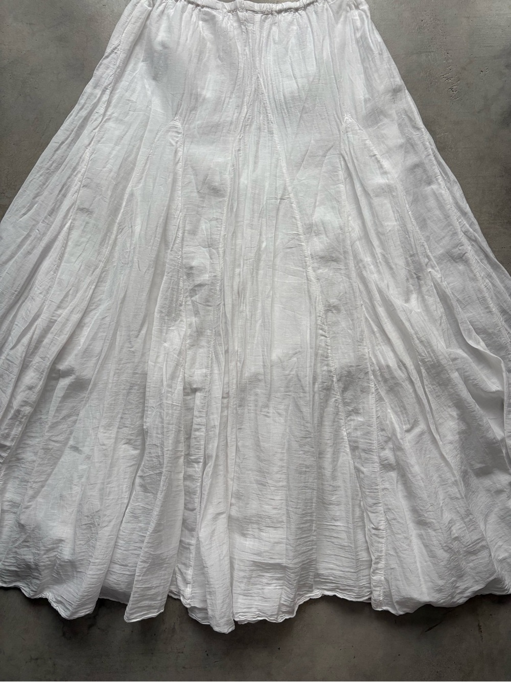 CP Shades Lily Cotton Silk Maxi Skirt - Picture 8 of 16